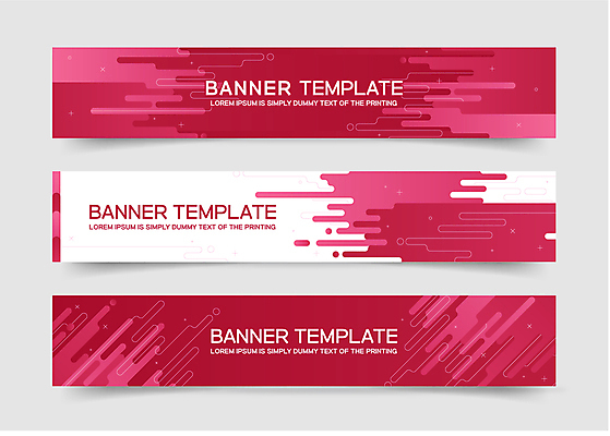 배너 가로배너 그래픽백그라운드 일러스트 사람없음 그래픽 흰색 자주색 심플 겹침 기하학 배너세트 트렌드컬러 비바마젠타 국내일러스트 AI파일 컬러 백그라운드 무늬 가로 세트 파일형식 벡터