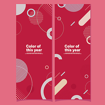 선 백그라운드 그래픽백그라운드 일러스트 사람없음 그래픽 원형 자주색 심플 기하학 대각선 지오메트릭 트렌드컬러 비바마젠타 국내일러스트 AI파일 도형 컬러 무늬 파일형식 벡터