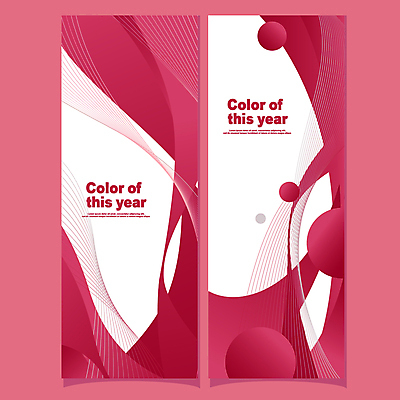 배너 세로배너 물결 백그라운드 곡선 그래픽백그라운드 일러스트 사람없음 그래픽 원형 자주색 웨이브 기하학 물결무늬 지오메트릭 배너세트 트렌드컬러 비바마젠타 국내일러스트 AI파일 도형 선 컬러 무늬 세로 세트 파일형식 벡터