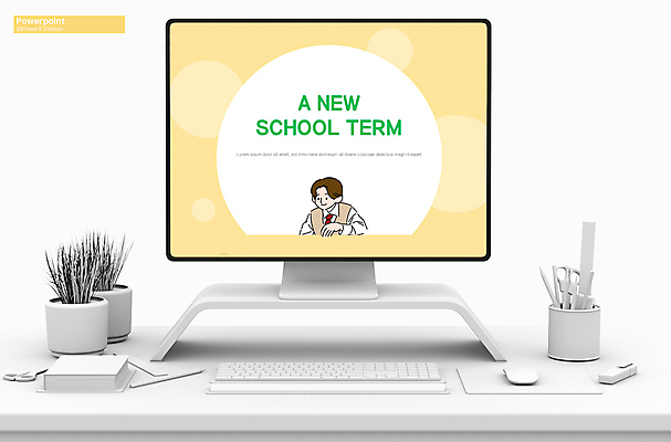 템플릿 학생 교육 남자 교복 남학생 비즈니스 청소년 그래프 한명 상반신 세트 노란색 원형 PPT 프레젠테이션 문서템플릿 신학기 십대남자한명만 내려보기 애니형PPT 9P 이미지템플릿 도형 1 옷 컬러 모션 사람 남자한명만 십대남자만 파일형식