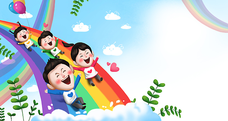 전신 PSD 구름 여자 남자 행복 어린이 하늘색 무지개 일러스트 가족 팔벌리기 웃음 소녀 소년 여러명 성인 하트 풀잎 미끄러짐 미끄럼틀 즐거움 풍선 카피스페이스 국내일러스트 자연요소 모양 감정 다수 잎 관계 모션 표정 사람 파란색 공백 풀_식물 놀이기구 파일형식