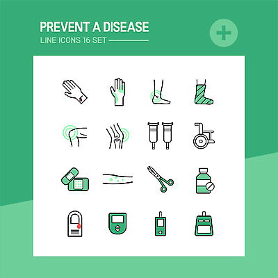 아이콘 손 병원 사람없음 초록색 알약 약 다리 반창고 혈액 약병 질병 상처 라인아이콘 휠체어 관절염 감염 무릎 팔 헌혈 외과 목발 깁스 무릎통증 발목통증 의료용가위 혈당계 2D아이콘 AI파일 캠페인 컬러 의학 의료기기 가위_도구 신체부위 고통 의료용품 봉사 병_담는 파일형식 벡터