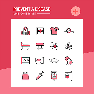아이콘 간판 세포 병원 주사기 마스크 사람없음 알약 반창고 표지판 바이러스 약병 질병 링거 라인아이콘 수술복 수혈 십자 반사경 병원침대 수술침대 심전도모니터 십자표시 진분홍색 초음파검사 혈액주머니 2D아이콘 AI파일 분홍색 의학 의료기기 표시 알림판 치료 약 침대 의료용품 가운 혈액 검사_조사 병_담는 파일형식 벡터
