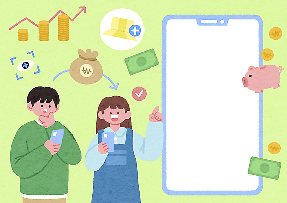 PSD 라이프스타일 여자 남자 화살표 지폐 일러스트 모바일 프레임 상반신 성인 두명 라이프 연두색 금융 스마트폰 동전 저축 돼지저금통 가리킴 신용카드 돈자루 통장 상승 동전탑 모바일뱅킹 성인만 카피스페이스 홍채인식 국내일러스트 컨셉 돈 사람 손짓 생활 초록색 경제 핸드폰 스마트기기 쌓기 공백 저금통 뱅킹 생체인식기술 파일형식