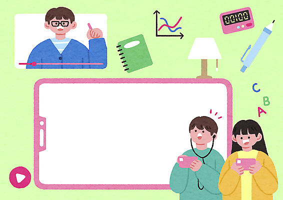 PSD 라이프스타일 알파벳 여자 남자 이어폰 일러스트 모바일 그래프 조명 프레임 설명 들기 상반신 성인 라이프 세명 연두색 스마트폰 강사 교사 가리킴 샤프 재생 스프링노트 타이머 온라인강의 성인만 카피스페이스 국내일러스트 직업 영어 음향기기 모션 사람 손짓 생활 초록색 핸드폰 스마트기기 펜 공책 공백 강의 파일형식 언택트