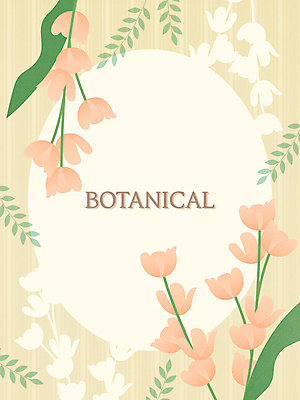 꽃 잎 일러스트 프레임 사람없음 원형 풀잎 분위기 감성 꽃프레임 베이지색 보테니컬아트 국내일러스트 AI파일 도형 식물 컬러 컨셉 풀_식물 파일형식 벡터