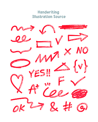 모양 화살표 곡선 일러스트 사람없음 빨간색 세트 원형 낙서 X 직선 체크표시 상승 손그림 에이플러스 F 직사각형 빨간펜 골뱅이기호 앤드기호 해시태그 국내일러스트 AI파일 도형 기호 알파벳 선 컬러 컨셉 펜 확인 특수문자 점수 파일형식 벡터