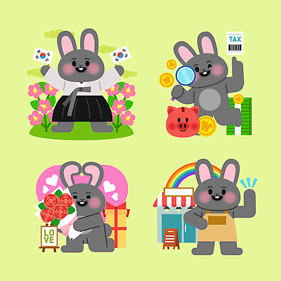 구름 꽃다발 무지개 프로포즈 지폐 일러스트 화이트데이 돋보기 들기 손짓 사람없음 연두색 선물상자 상점 동전 파이팅 앞치마 돼지저금통 하트 가리킴 돈다발 태극기 무릎꿇기 한복 삼일절 토끼캐릭터 무궁화 독립운동 세금 입간판 납세자의날 상공의날 월간캐릭터 흑토끼 일러캐릭터 AI파일 자연요소 모양 캐릭터 한국전통 꽃 동물캐릭터 돈 모션 데이이벤트 간판 선물 초록색 공휴일 상자 저금통 토끼 국기 전통의상 국경일 파일형식 벡터 법정기념일