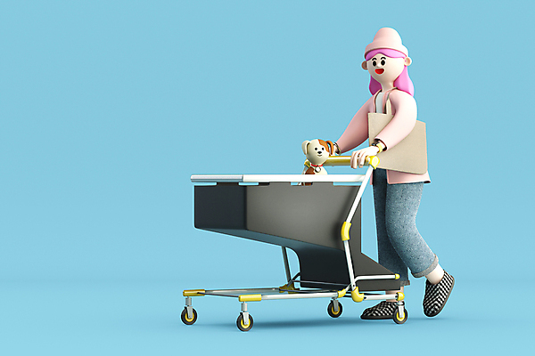 전신 PSD 편집 편집이미지 여자 하늘색 3D캐릭터 한명 성인 장보기 3D 쇼핑카 강아지 디지털합성 성인여자한명만 편집소스 월간캐릭터 그레이스 편집3D 캐릭터 1 사람 파란색 반려동물 쇼핑 카트 개 여자한명만 성인여자만 파일형식