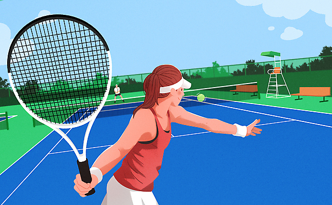 전신 PSD 구름 여자 남자 일러스트 하늘 들기 상반신 성인 두명 테니스 테니스라켓 테니스장 테니스공 생활체육 동호회 테니스복 성인만 국내일러스트 자연요소 공 스포츠시설 모션 사람 운동복 운동 구기 라켓 테니스용품 파일형식