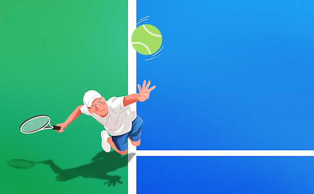 전신 PSD 남자 일러스트 한명 들기 성인 초록색 파란색 하이앵글 점프 올려보기 테니스 테니스라켓 테니스장 테니스공 생활체육 동호회 테니스복 성인남자한명만 국내일러스트 1 뷰포인트 컬러 공 스포츠시설 모션 사람 운동복 운동 구기 라켓 테니스용품 남자한명만 성인남자만 파일형식