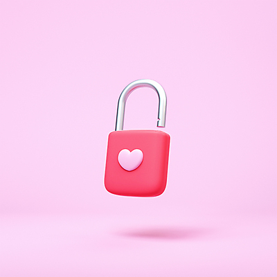 PSD 편집 편집이미지 분홍색 자물쇠 발렌타인데이 사랑 사람없음 3D소스 3D 하트 디지털합성 편집소스 편집3D 모양 감정 컬러 데이이벤트 파일형식