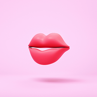 PSD 편집 편집이미지 분홍색 발렌타인데이 사랑 사람없음 3D소스 3D 디지털합성 입술 입술모양 키스마크 편집소스 편집3D 모양 감정 컬러 데이이벤트 신체부위 파일형식