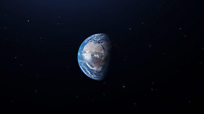 지구 사람없음 빛 우주 어둠 행성 동영상 모션그래픽 MP4 MOV 파일형식