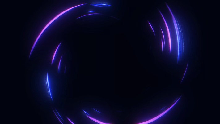 사람없음 파란색 빛 에너지 원형 회전 파장 동영상 모션그래픽 MP4 MOV 도형 컬러 파일형식