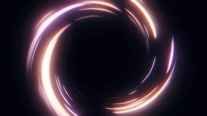 분홍색 사람없음 빛 에너지 원형 회전 파장 동영상 모션그래픽 MP4 MOV 도형 컬러 파일형식