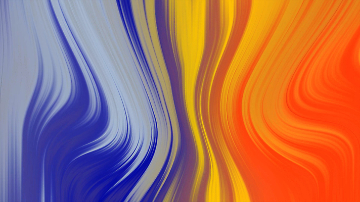 물결 백그라운드 그래픽백그라운드 모션 사람없음 그래픽 파란색 노란색 액체 혼합 웨이브 그라데이션 동영상 다홍색 그라디언트 모션그래픽 MP4 MOV 컬러 파일형식