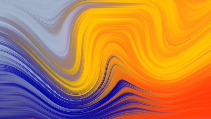 물결 백그라운드 그래픽백그라운드 모션 사람없음 그래픽 파란색 노란색 액체 혼합 웨이브 그라데이션 동영상 다홍색 그라디언트 모션그래픽 MP4 MOV 컬러 파일형식