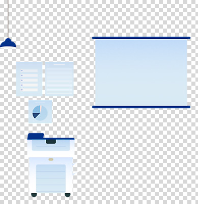 편집 편집이미지 비즈니스 전등 누끼 사람없음 파란색 사무실 인쇄기 오브젝트 문서 PNG 롤스크린 복합기 편집소스 컬러 조명 전자제품 스크린 파일형식