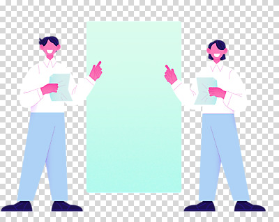 전신 편집 편집이미지 여자 남자 비즈니스 들기 누끼 성인 두명 스크린 가리킴 비즈니스맨 비즈니스우먼 발표 프레젠테이션 문서 PNG 성인만 편집소스 모션 사람 손짓 직장인 파일형식