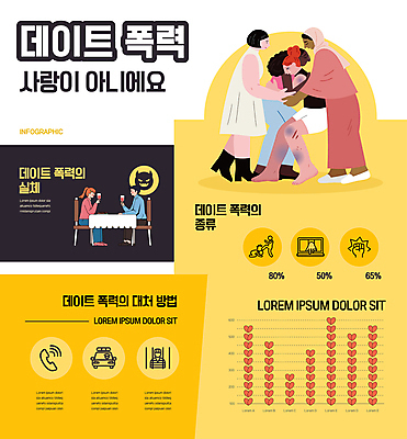 전신 외국인 여자 남자 흑인 일러스트 안기 그래프 앉기 여러명 성인 신체부위 노트북 노란색 피해 인포그래픽 범죄 악마 위로 감싸기 성인만 데이트폭력 국내일러스트 AI파일 서양인 컬러 다수 모션 사람 인종 전자제품 폭력 파일형식 벡터