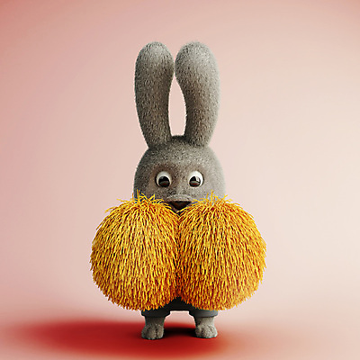 PSD 편집 편집이미지 분홍색 응원 3D캐릭터 들기 사람없음 3D소스 3D 응원용품 토끼 디지털합성 토끼캐릭터 응원수술 편집소스 편집3D 캐릭터 컬러 동물캐릭터 포유류 모션 반려동물 오브젝트 파일형식