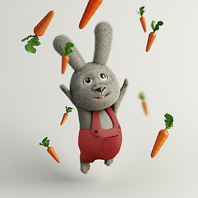 PSD 편집 편집이미지 3D캐릭터 사람없음 3D소스 3D 점프 당근 만세 회색 토끼 디지털합성 토끼캐릭터 편집소스 편집3D 캐릭터 컬러 동물캐릭터 포유류 모션 뿌리채소 반려동물 파일형식