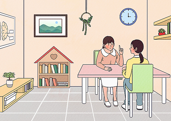 전신 여자 가구 일러스트 대화 앉기 손짓 성인 두명 성인여자만 심리치료 심리상담 마음건강 국내일러스트 AI파일 생활용품 모션 말하기 사람 치료 마음 상담 심리 여자만 성인만 파일형식 벡터