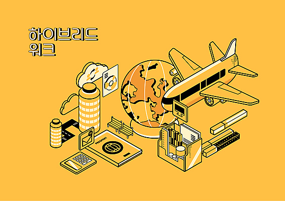 지구 벤치 일러스트 비행기 빌딩 사람없음 건물 펜 노란색 지구본 사무용품 계산기 이메일 오브젝트 여권 재택근무 클라우드서비스 아이소메트릭 하이브리드근무 국내일러스트 AI파일 건축물 컬러 의자 비즈니스 항공교통 문구용품 대중교통 필기구 장비 서비스 파일형식 벡터