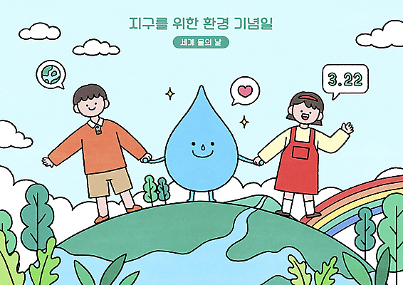 전신 PSD 캐릭터 여자 남자 지구 일러스트 자연 성인 두명 손들기 자연보호 환경 손잡기 물방울 보호 세계물의날 성인만 세계환경의날 국내일러스트 일러캐릭터 컨셉 모션 사람 생태계 파일형식 법정기념일