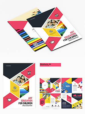템플릿 손 여자 남자 어린이 리플렛 미술 소녀 소년 팜플렛 여러명 신체부위 컬러풀 한국인 미술교육 미술학원 어린이만 인디자인 INDD 이미지템플릿 교육 컬러 다수 문화예술 사람 동양인 학원 파일형식