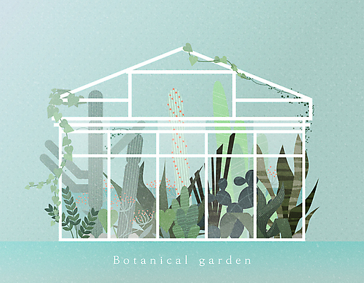 화분 백그라운드 잎 일러스트 선인장 사람없음 원예 식물원 민트색 온실 보테니컬아트 국내일러스트 AI파일 식물 컬러 취미 파일형식 벡터