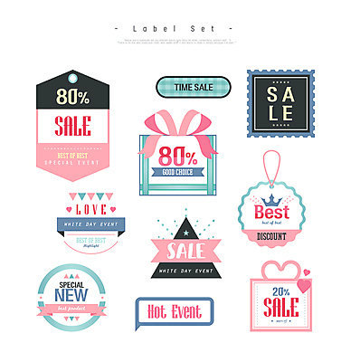 디자인 영어 스티커 일러스트 프레임 이벤트 사람없음 선물상자 세트 꼬리표 라벨 세일 사각형 다양 하트 우표 베스트셀러 파스텔톤 할인쿠폰 국내일러스트 AI파일 모양 도형 문자 컬러 다수 선물 상자 쿠폰 파일형식 벡터