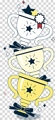 편집 편집이미지 별 리본 누끼 사람없음 노란색 쌓기 상 트로피 PNG 편집소스 자연요소 컬러 모션 상_우승 상패 파일형식