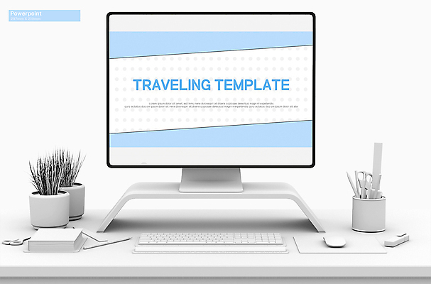 템플릿 여행 하늘색 사람없음 PPT 프레젠테이션 문서템플릿 애니형PPT 9P 이미지템플릿 파란색 파일형식