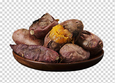 편집이미지 누끼 사람없음 겨울음식 겨울간식 군고구마 PNG 나무접시 접시 음식 겨울 디저트 구이 파일형식