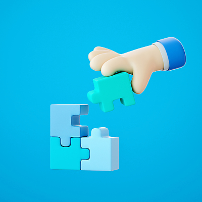PSD 편집이미지 손 하늘색 손짓 신체부위 3D 잡기 퍼즐 디지털합성 퍼즐조각 물건집기 편집3D 조각 모션 사람 파란색 파일형식