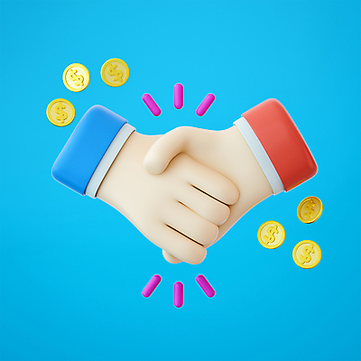 PSD 편집이미지 손 하늘색 악수 손짓 신체부위 3D 손잡기 동전 디지털합성 편집3D 돈 모션 사람 파란색 파일형식