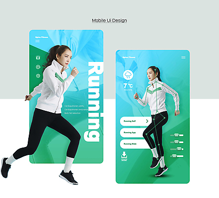 전신 PSD 여자 웹템플릿 하늘색 20대 성인 두명 초록색 달리기 운동 한국인 러닝 성인여자만 이미지템플릿 템플릿 컬러 모션 건강 사람 동양인 청년 파란색 여자만 성인만 파일형식