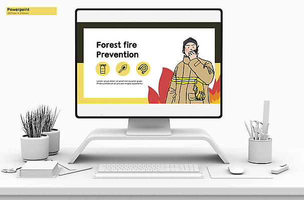 템플릿 남자 한명 들기 상반신 성인 노란색 소방관 PPT 프레젠테이션 문서템플릿 예방 화재 무전기 산불 성인남자한명만 애니형PPT 9P 이미지템플릿 1 컬러 모션 무선통신 사람 구조원 소방 사건 남자한명만 성인남자만 파일형식