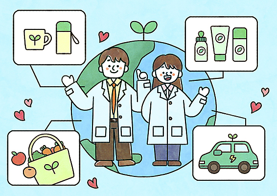 전신 PSD 여자 남자 지구 일러스트 성인 두명 손들기 자연보호 최고 친환경 에코백 전기자동차 텀블러 성인만 그린슈머 국내일러스트 가방 모션 자동차 자연 사람 컵 환경 보호 에코 파일형식