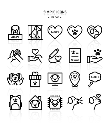 아이콘 손 말풍선 가방 여러마리 주택 사람없음 컴퓨터 모니터 하트 개 손내밀기 라인아이콘 사인 심플아이콘 문서 위치 계약서 개발자국 마이크로칩 애완동물등록제 유기견 입양 철장 2D아이콘 AI파일 모양 잡화 다수 포유류 손짓 건물 신체부위 전자제품 메모리칩 발자국 제도 파일형식 벡터 유기동물
