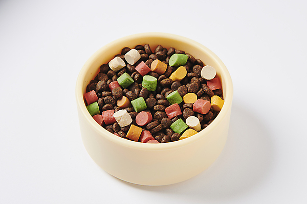 포토 JPG 스튜디오촬영 사람없음 먹이 오브젝트 개밥그릇 개사료 영양_영양소 펫푸드 국내포토 그릇 실내 애견용품 영양소 파일형식