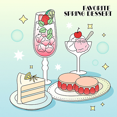 과일 일러스트 딸기 아이스크림 디저트 사람없음 봄 조각케이크 마카롱 에이드 국내일러스트 AI파일 계절 음료 음식 케이크 파일형식 벡터