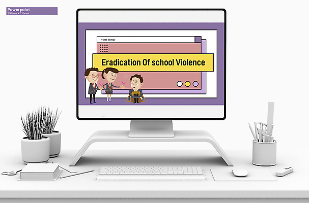 전신 템플릿 여자 교육 남자 학교 청소년 세명 보라색 금지 폭력 손내밀기 PPT 프레젠테이션 눈물 문서템플릿 예방 웅크림 위로 학교폭력 십대만 애니형PPT 9P 이미지템플릿 감정 컬러 모션 사람 손짓 사회이슈 파일형식