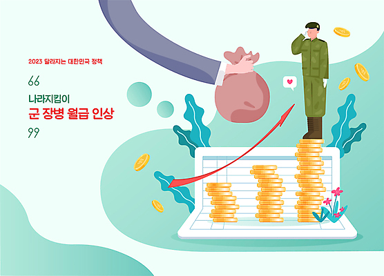 전신 손 남자 화살표 일러스트 한명 들기 성인 신체부위 군인 주기 통장 상승 월급 거수경례 동전탑 민트색 정부정책 정책 성인남자한명만 국내일러스트 AI파일 직업 1 컬러 컨셉 모션 사람 금융 쌓기 동전 경례 국군 남자한명만 성인남자만 파일형식 벡터