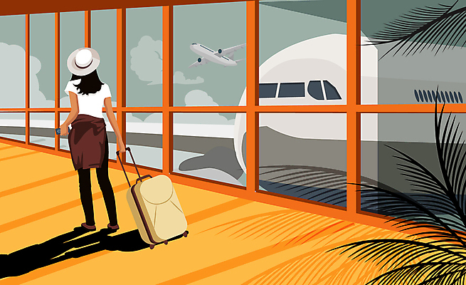 전신 모자 여자 여행 일러스트 비행기 한명 들기 성인 캐리어 비행 당기기 공항 성인여자한명만 국내일러스트 AI파일 1 잡화 항공교통 교통시설 모션 대중교통 사람 여행가방 여자한명만 성인여자만 파일형식 벡터