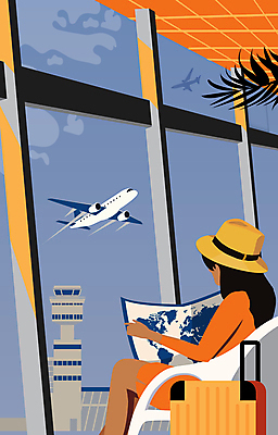 모자 응시 여자 여행 세계지도 의자 일러스트 비행기 한명 들기 앉기 상반신 성인 비행 공항 성인여자한명만 국내일러스트 AI파일 1 시선 잡화 가구 지도 항공교통 교통시설 모션 대중교통 사람 세계 여자한명만 성인여자만 파일형식 벡터