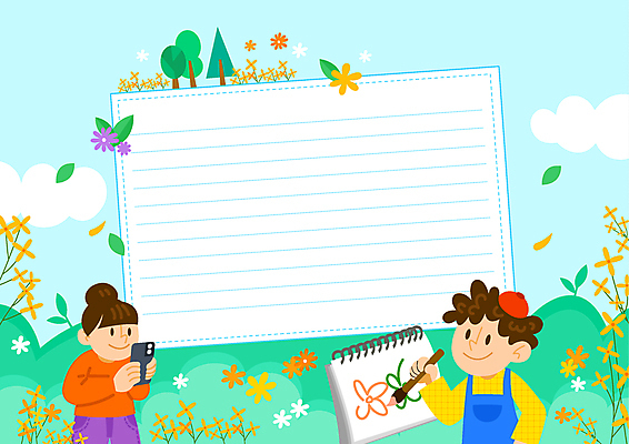 여자 남자 어린이 일러스트 프레임 들기 소녀 소년 상반신 두명 스마트폰 사각형 사진촬영 봄 붓 체험학습 그리기 스케치북 신학기 그림 어린이만 카피스페이스 가정통신문 국내일러스트 AI파일 도형 계절 모션 학용품 사람 핸드폰 스마트기기 촬영 공백 체험 소식지 파일형식 벡터