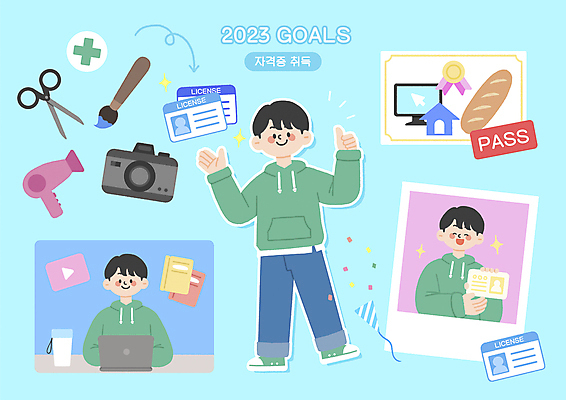 전신 PSD 남자 하늘색 일러스트 들기 손짓 상반신 성인 세명 노트북 목표 합격 따봉 자격증 패스 성인남자만 국내일러스트 컨셉 모션 사람 파란색 전자제품 최고 증명서 남자만 성인만 파일형식